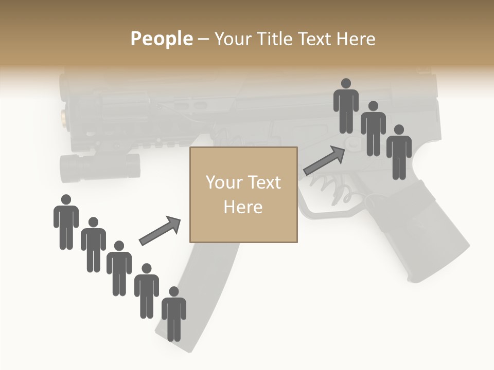 War Military Shooting PowerPoint Template