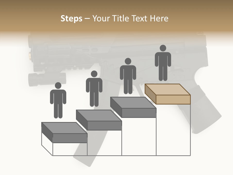 War Military Shooting PowerPoint Template