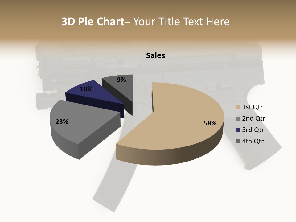 War Military Shooting PowerPoint Template
