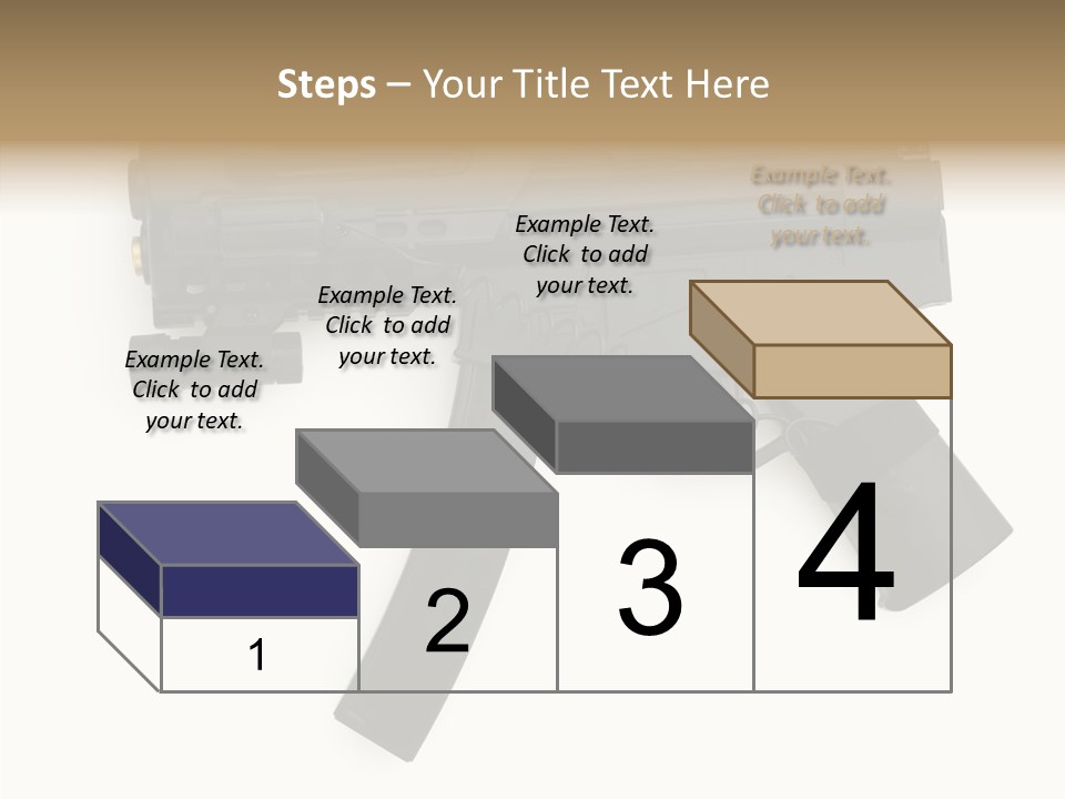 War Military Shooting PowerPoint Template