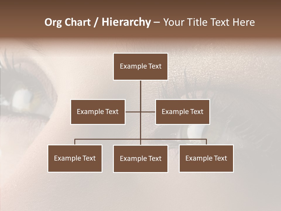 White Closeup Healthy PowerPoint Template