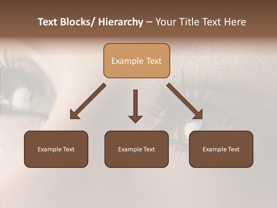 White Closeup Healthy PowerPoint Template