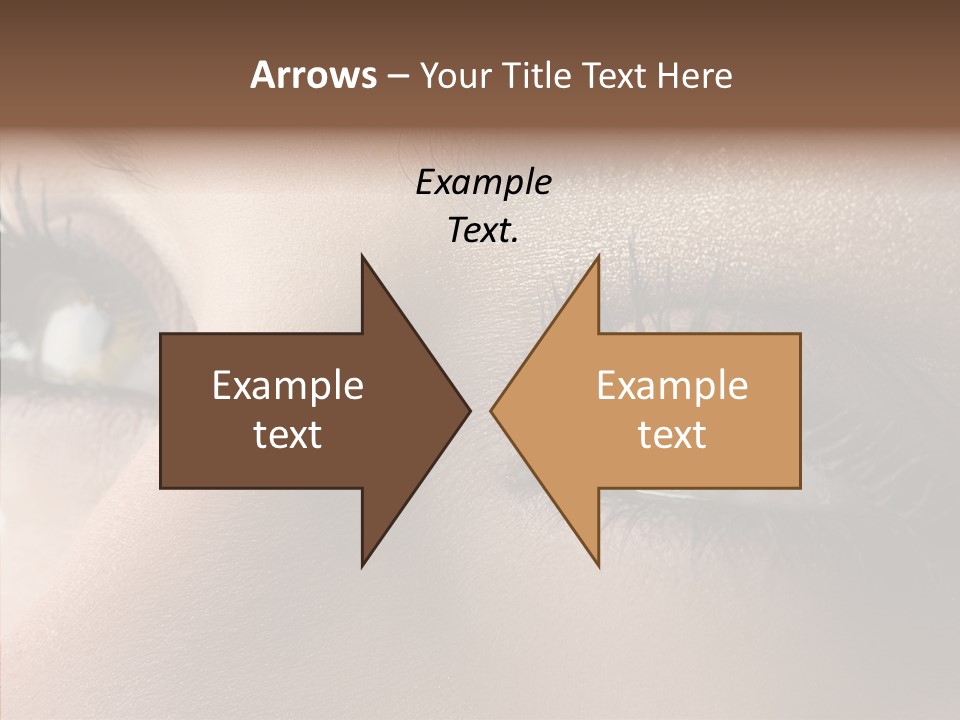 White Closeup Healthy PowerPoint Template