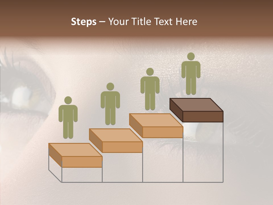 White Closeup Healthy PowerPoint Template