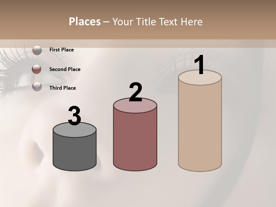 Expression Vitality Brunette PowerPoint Template