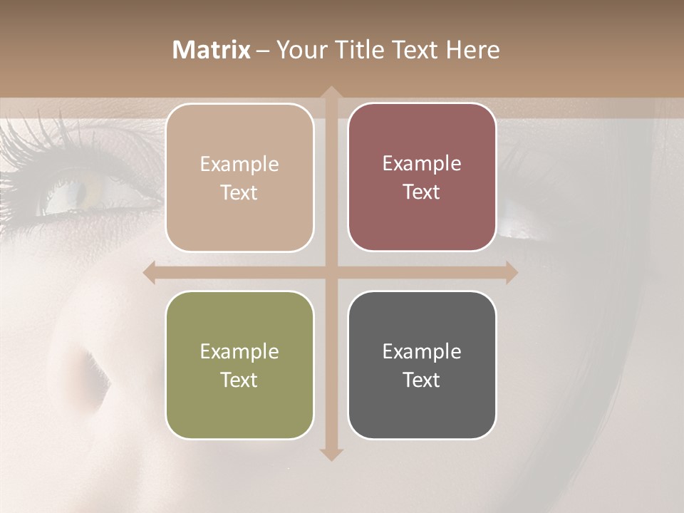 Expression Vitality Brunette PowerPoint Template