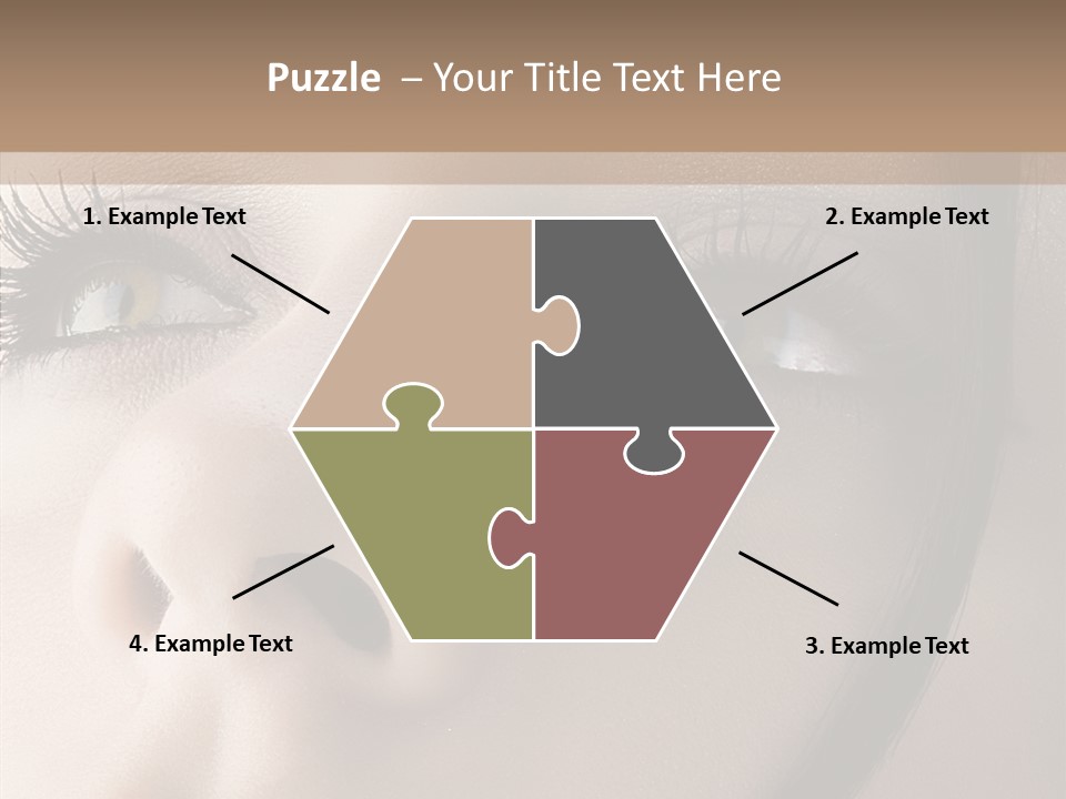 Expression Vitality Brunette PowerPoint Template