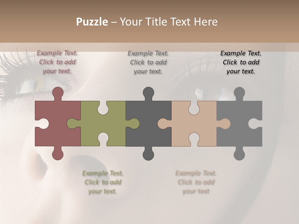 Expression Vitality Brunette PowerPoint Template