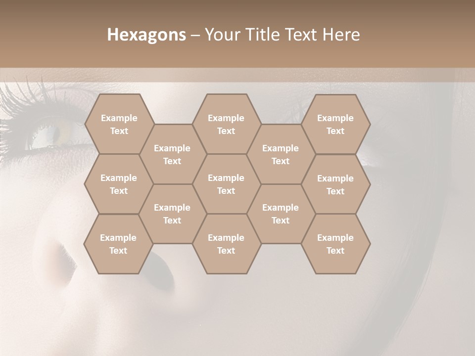 Expression Vitality Brunette PowerPoint Template