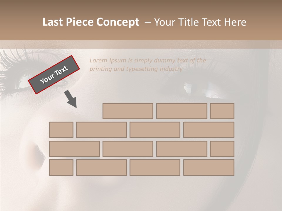 Expression Vitality Brunette PowerPoint Template