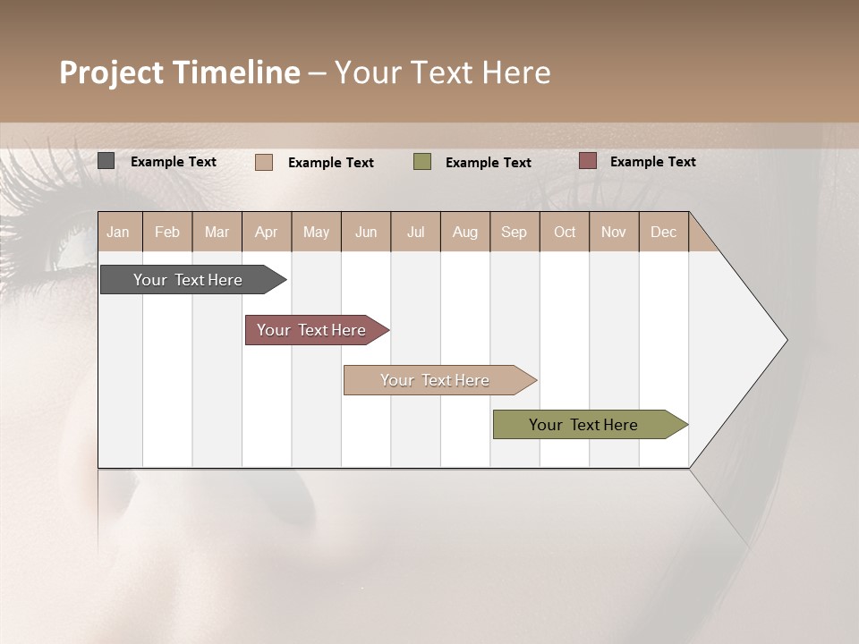 Expression Vitality Brunette PowerPoint Template