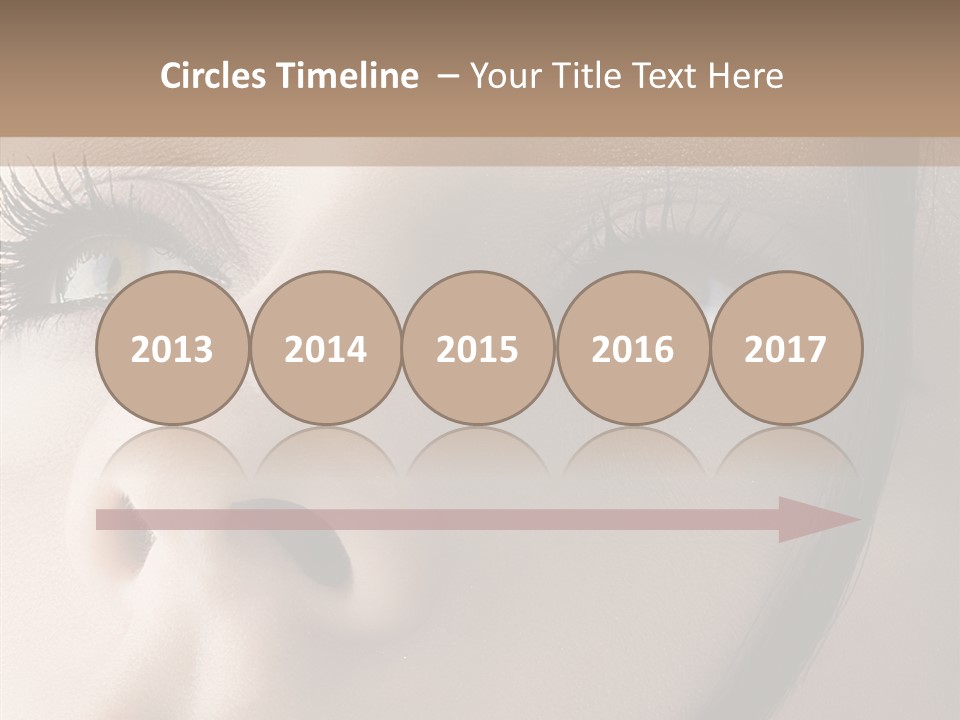 Expression Vitality Brunette PowerPoint Template