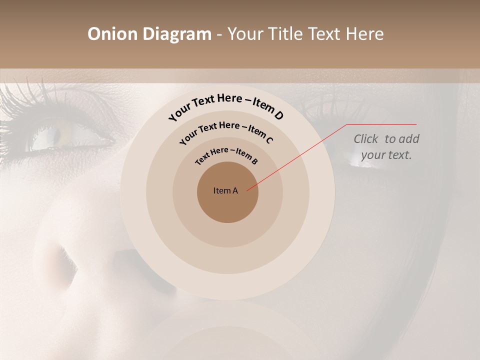 Expression Vitality Brunette PowerPoint Template