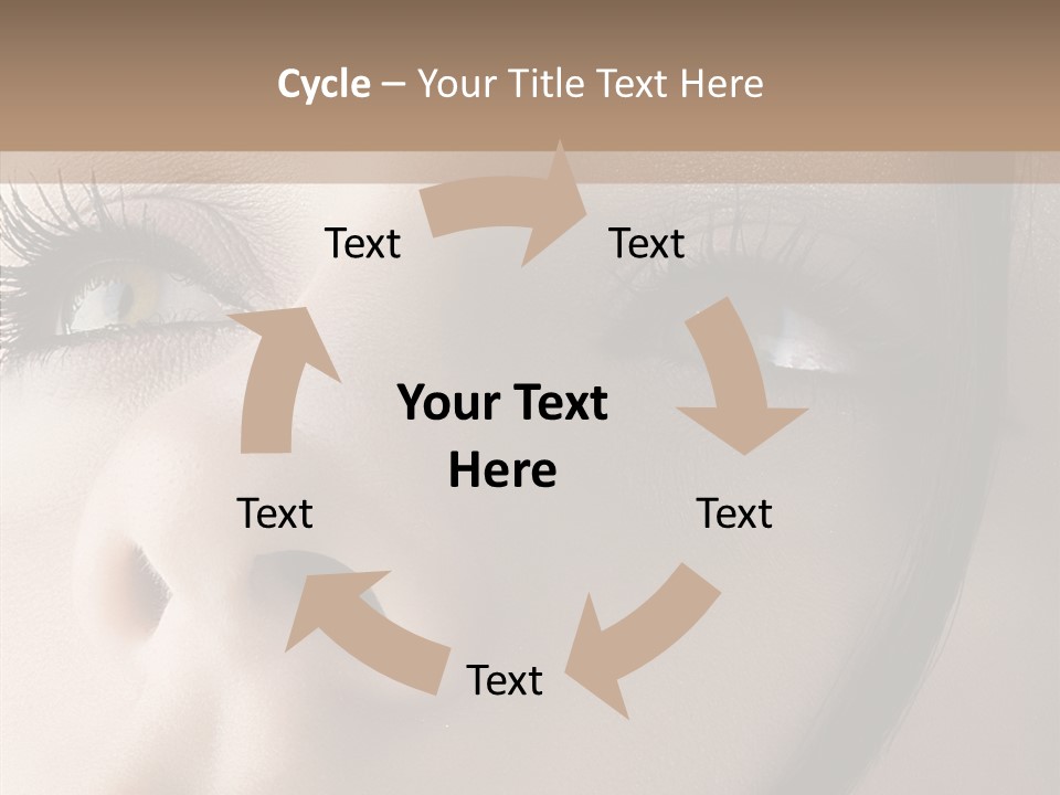 Expression Vitality Brunette PowerPoint Template