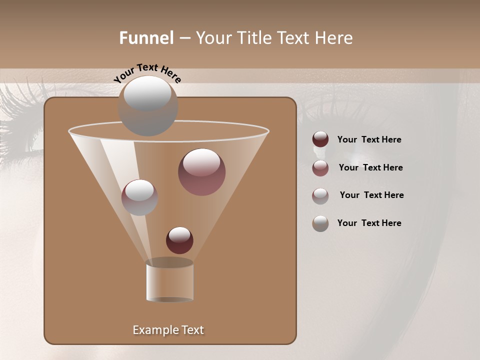 Expression Vitality Brunette PowerPoint Template