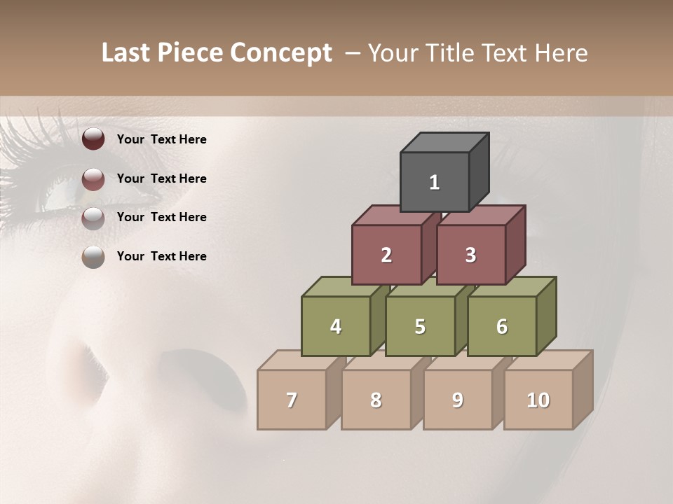 Expression Vitality Brunette PowerPoint Template