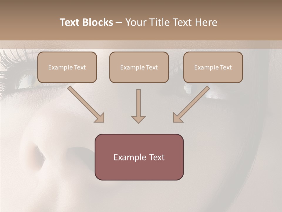 Expression Vitality Brunette PowerPoint Template