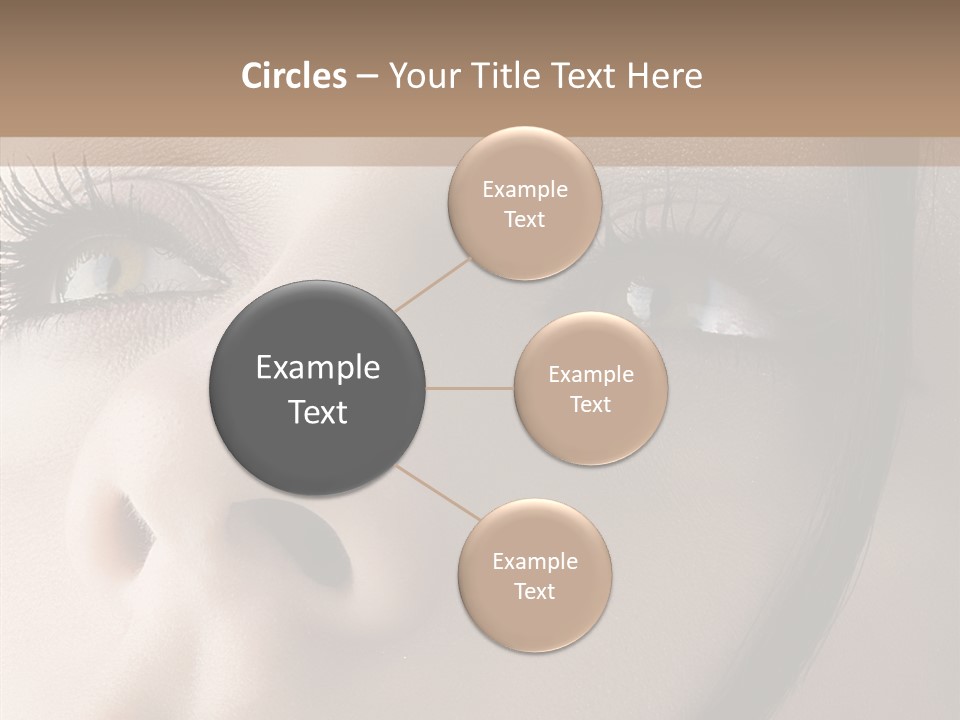 Expression Vitality Brunette PowerPoint Template