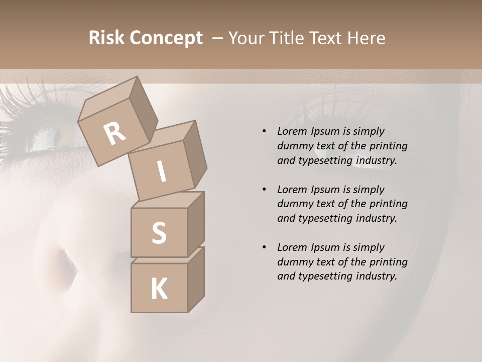 Expression Vitality Brunette PowerPoint Template