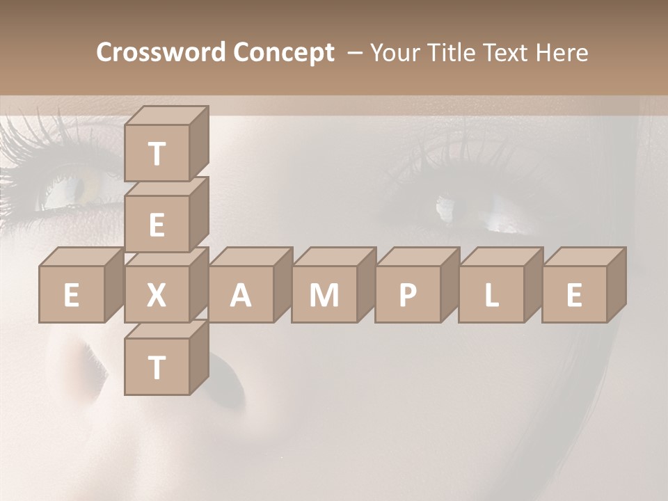 Expression Vitality Brunette PowerPoint Template