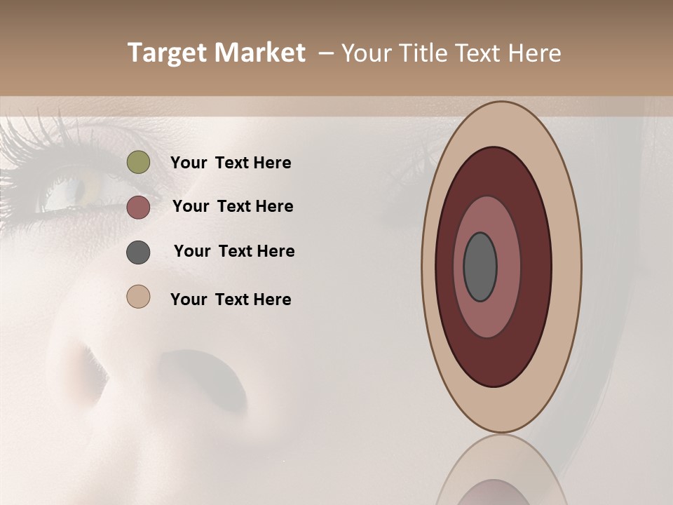 Expression Vitality Brunette PowerPoint Template