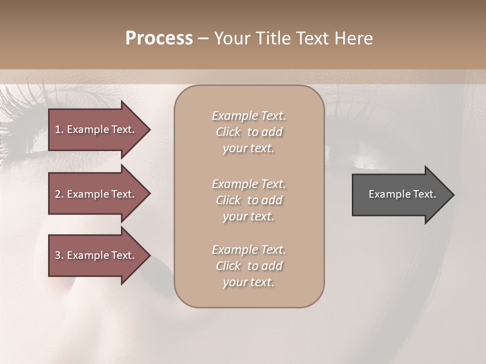 Expression Vitality Brunette PowerPoint Template