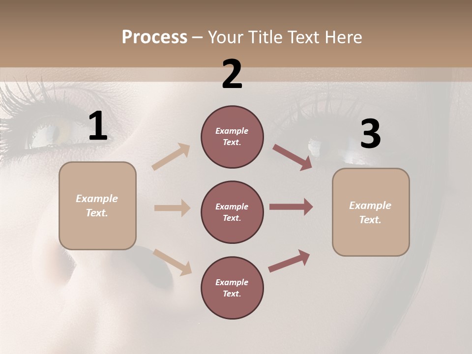 Expression Vitality Brunette PowerPoint Template