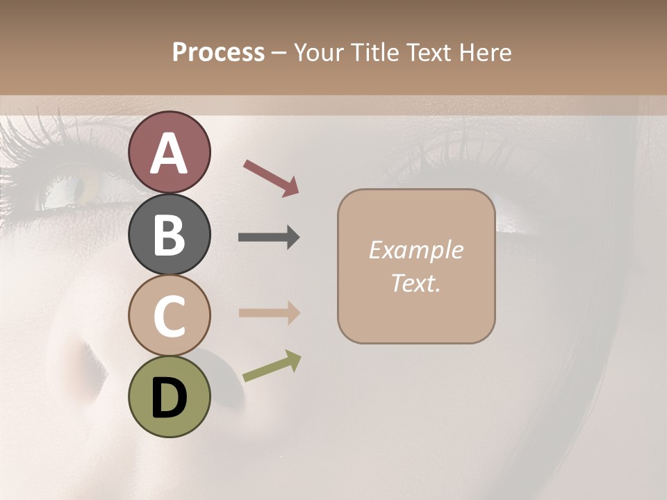 Expression Vitality Brunette PowerPoint Template