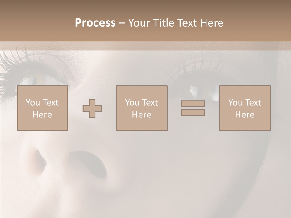 Expression Vitality Brunette PowerPoint Template