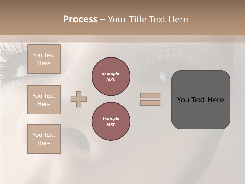 Expression Vitality Brunette PowerPoint Template