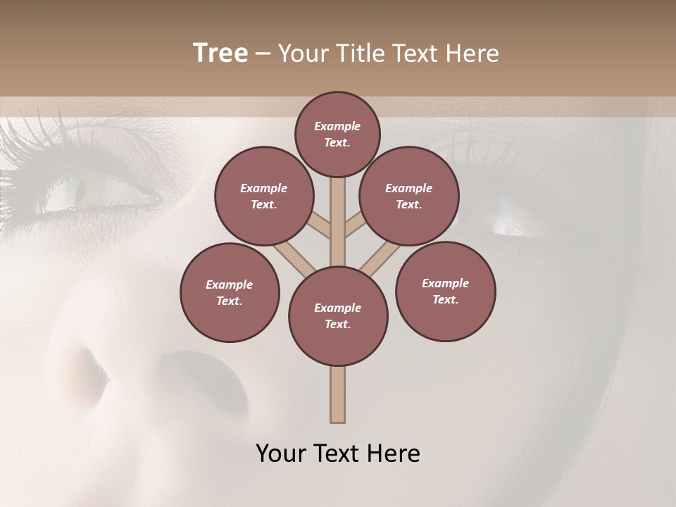 Expression Vitality Brunette PowerPoint Template