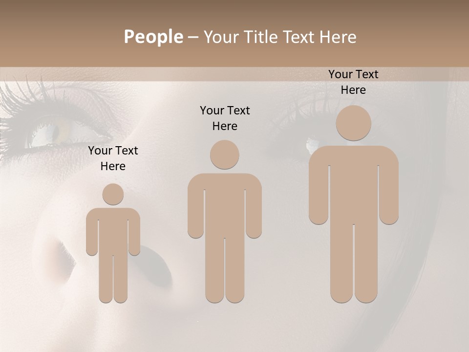 Expression Vitality Brunette PowerPoint Template