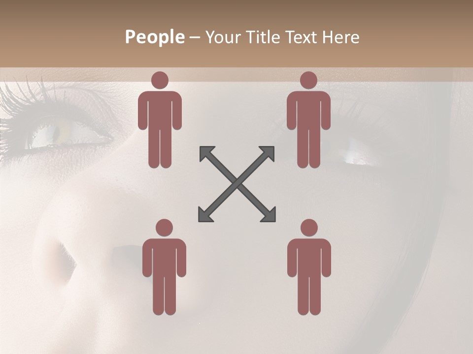 Expression Vitality Brunette PowerPoint Template