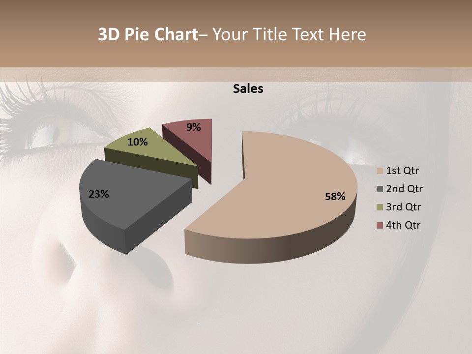 Expression Vitality Brunette PowerPoint Template