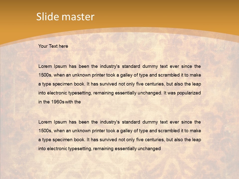 Wallpaper Paper Background PowerPoint Template