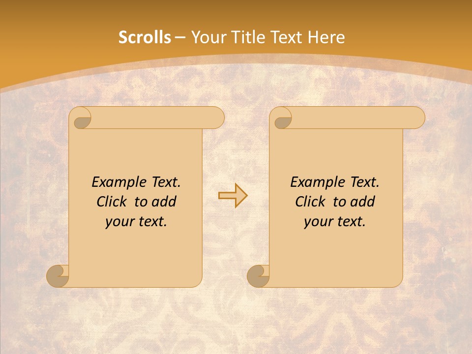 Wallpaper Paper Background PowerPoint Template