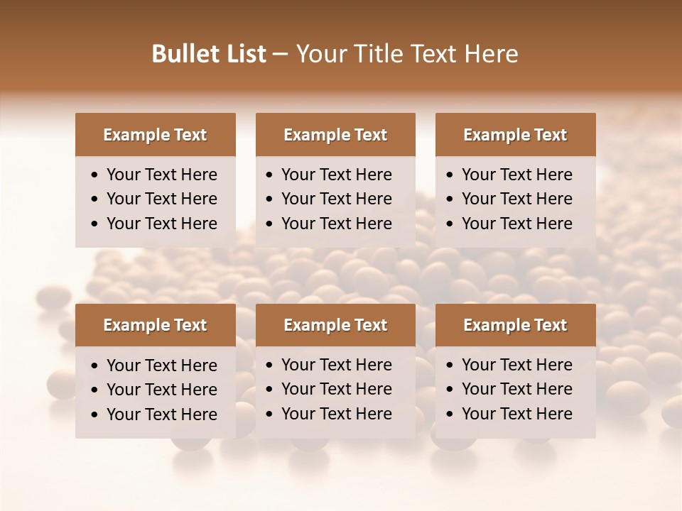 Legumes Green Starving PowerPoint Template