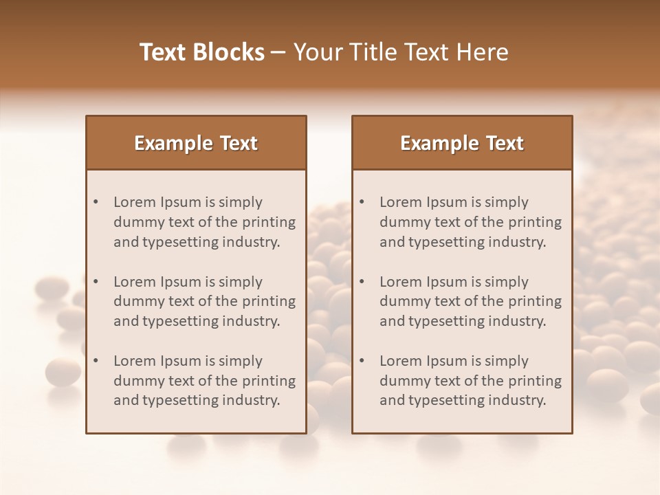 Legumes Green Starving PowerPoint Template