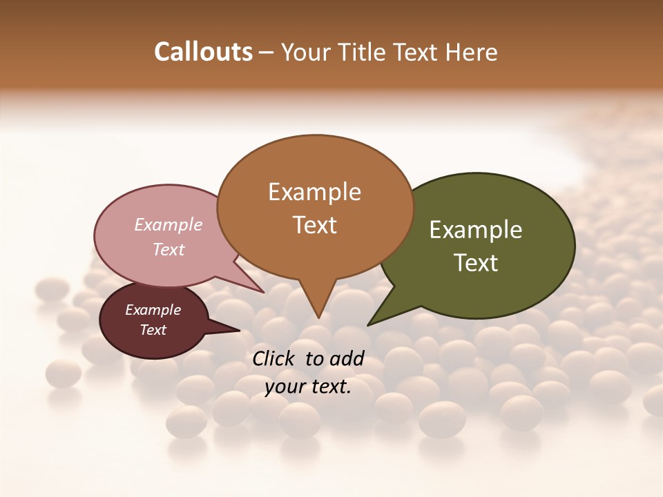 Legumes Green Starving PowerPoint Template