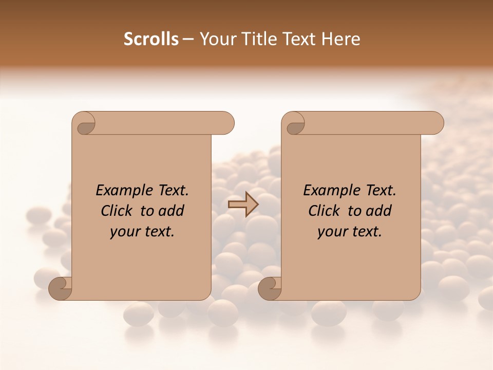 Legumes Green Starving PowerPoint Template