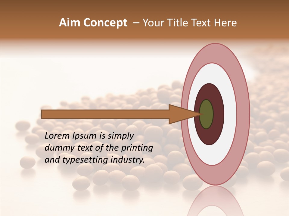 Legumes Green Starving PowerPoint Template