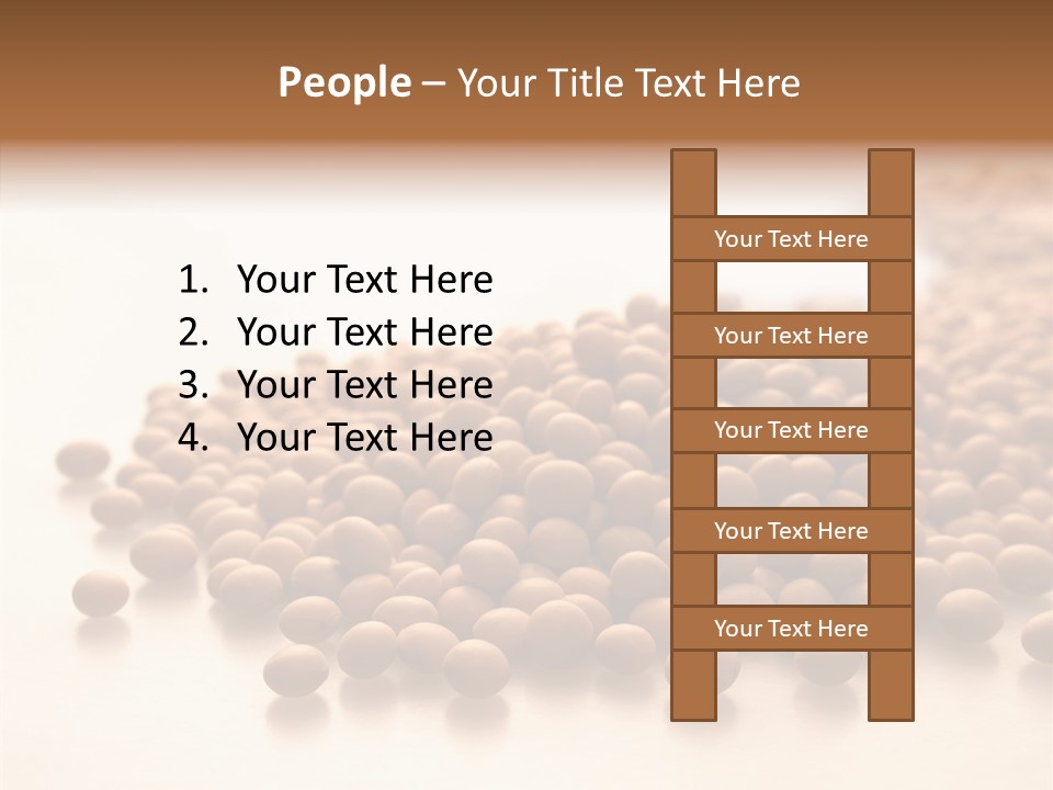 Legumes Green Starving PowerPoint Template