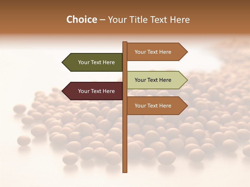 Legumes Green Starving PowerPoint Template