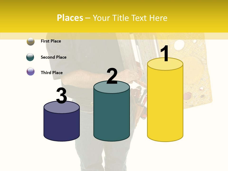 Worker Service Journeyman PowerPoint Template