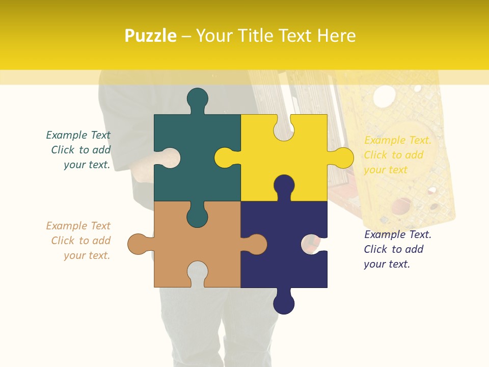 Worker Service Journeyman PowerPoint Template