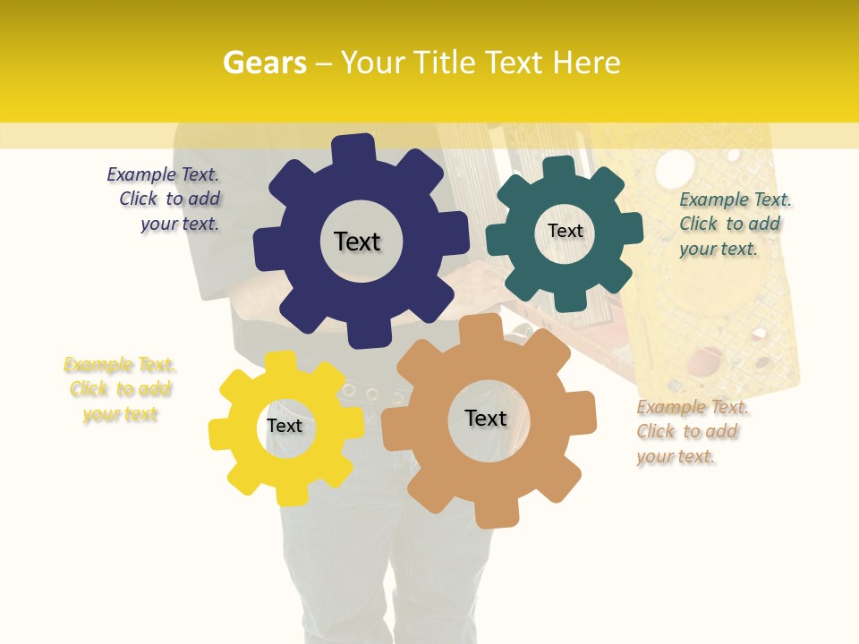 Worker Service Journeyman PowerPoint Template