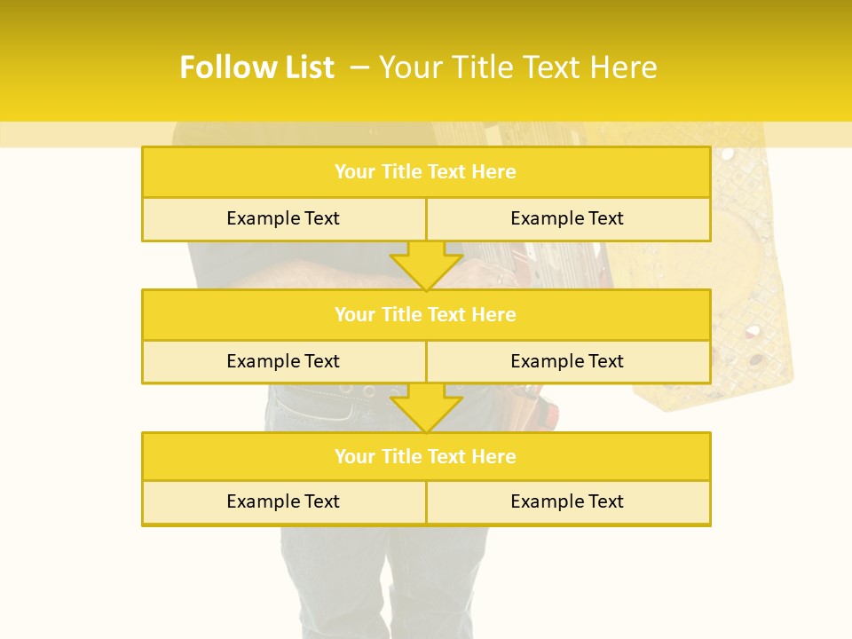 Worker Service Journeyman PowerPoint Template