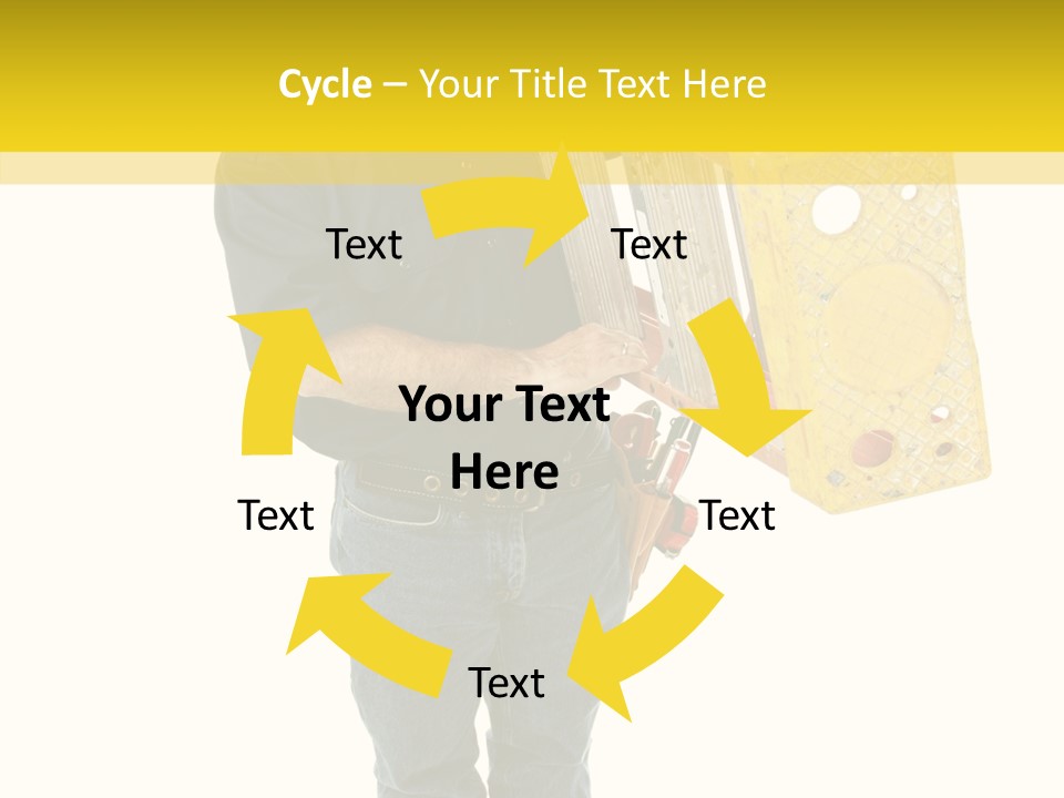 Worker Service Journeyman PowerPoint Template