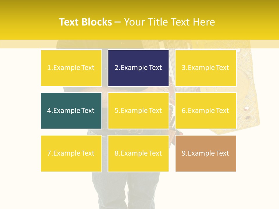 Worker Service Journeyman PowerPoint Template