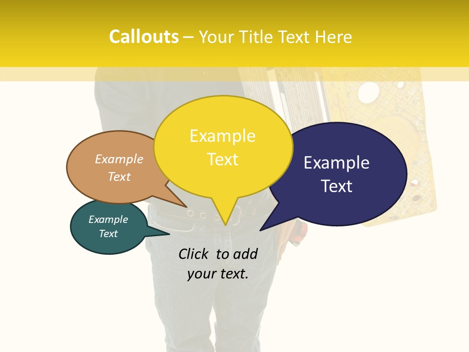Worker Service Journeyman PowerPoint Template